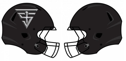 Chrome Helmet Decals