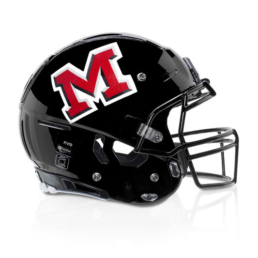 Metallic Flake Oversized Helmet Decals