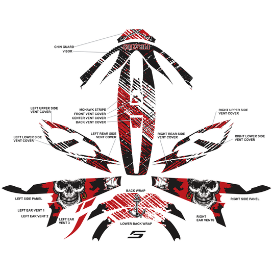 Lacrosse HDHD™ Extreme Decal Wraps