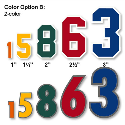 Number Decals – Sportdecals