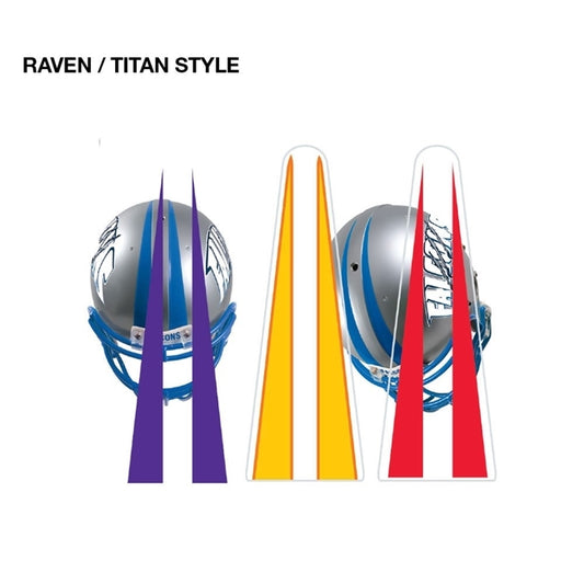 Raven/Titan Style Stripes