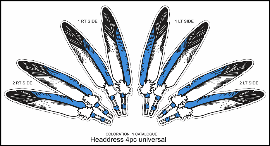 Universal HDHD™ Headdress Kit