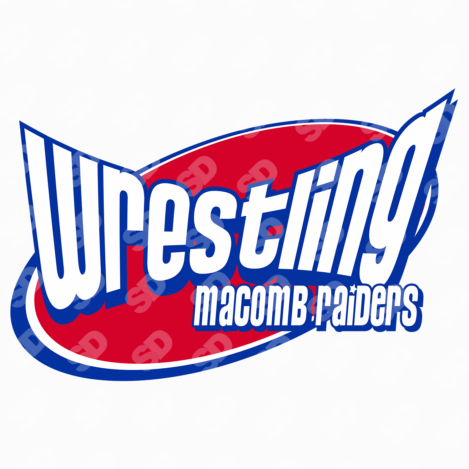 Wrestling Template Design (197383)