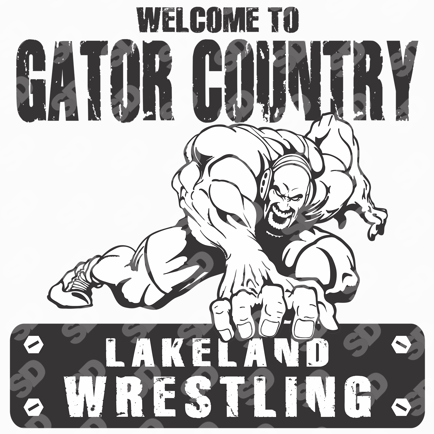 Wrestling Template Design (197391)